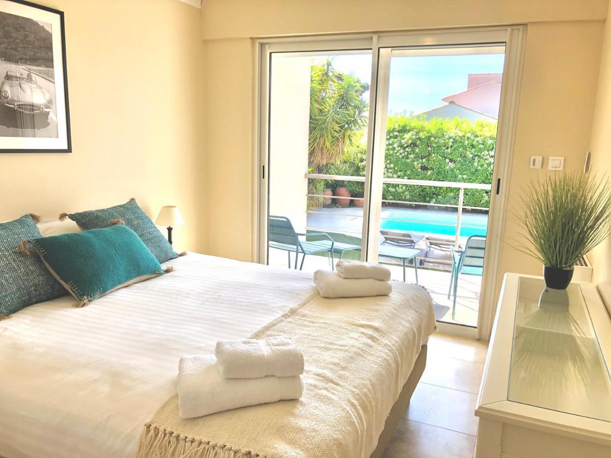 Villa Montfleuri, Vieille Ville A Pieds, Vue Mer, Piscine, 8 Pers Sainte-Maxime Esterno foto