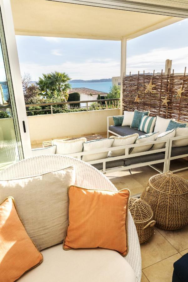 Villa Montfleuri, Vieille Ville A Pieds, Vue Mer, Piscine, 8 Pers Sainte-Maxime Esterno foto