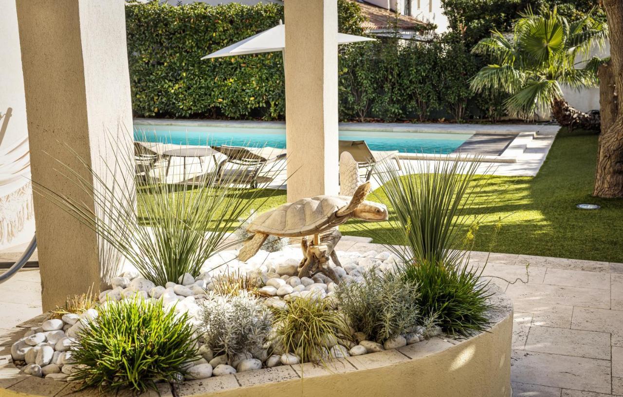 Villa Montfleuri, Vieille Ville A Pieds, Vue Mer, Piscine, 8 Pers Sainte-Maxime Esterno foto